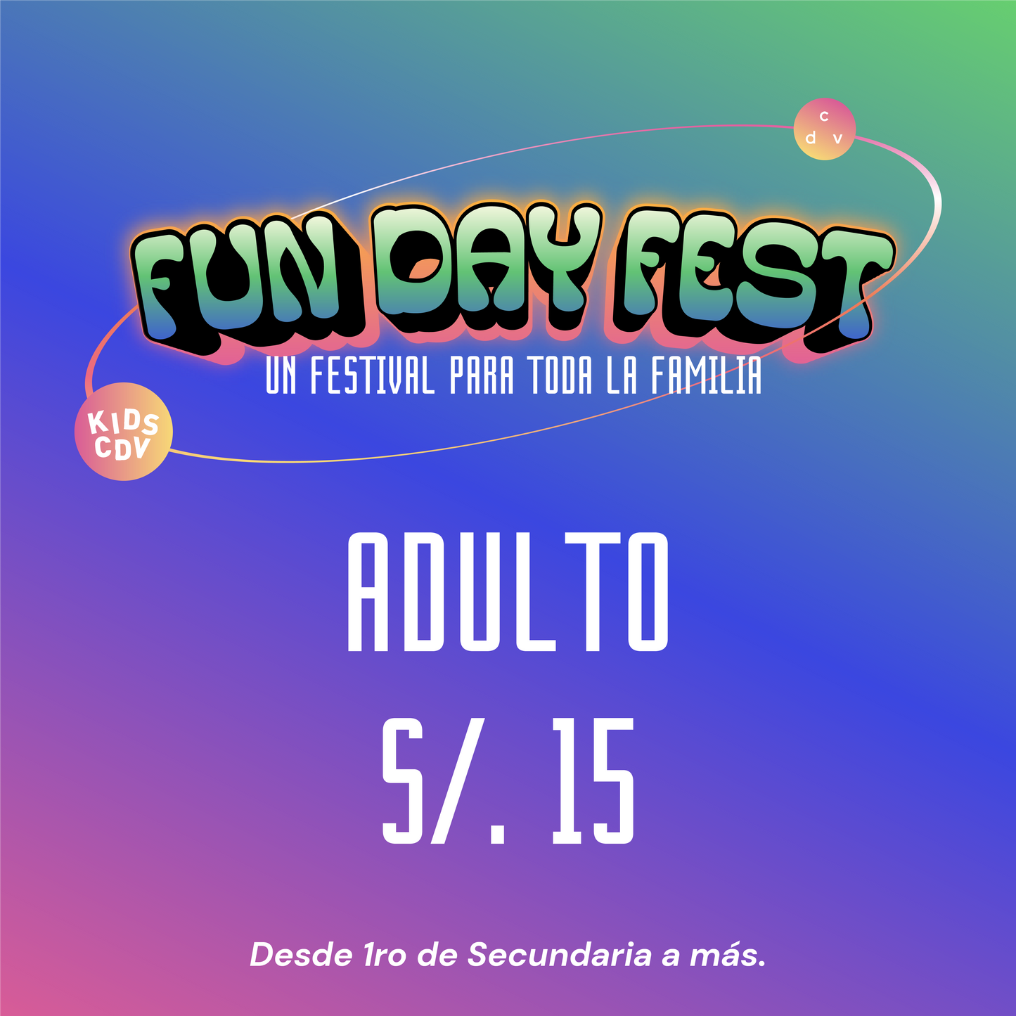 Fun Day Fest 2025 - Adulto